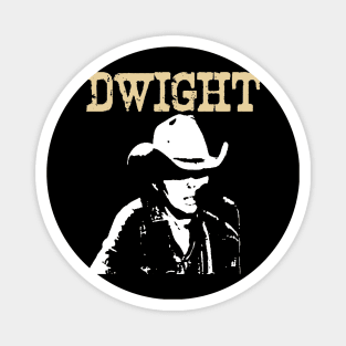 Dwight Yoakam 80s Magnet